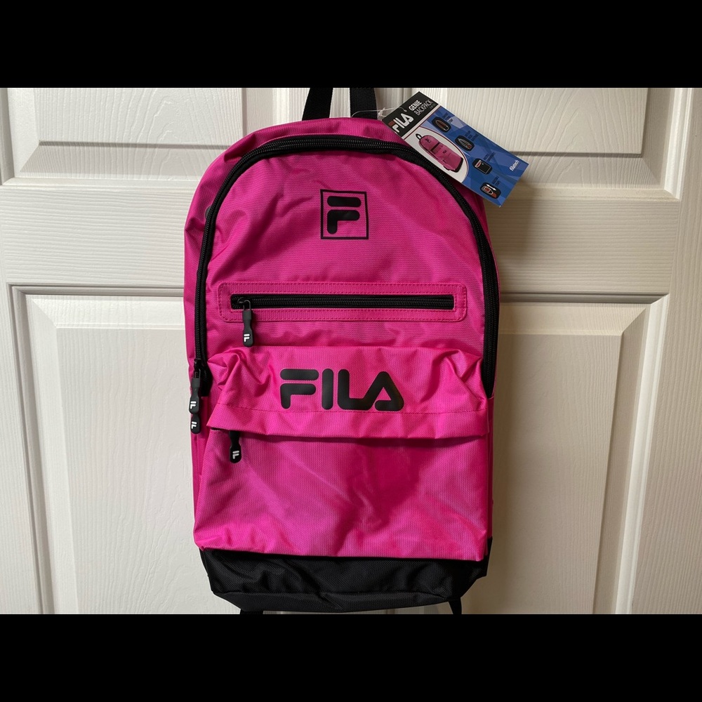 Fila Womens Pink Backpack Bag Brand New NWT